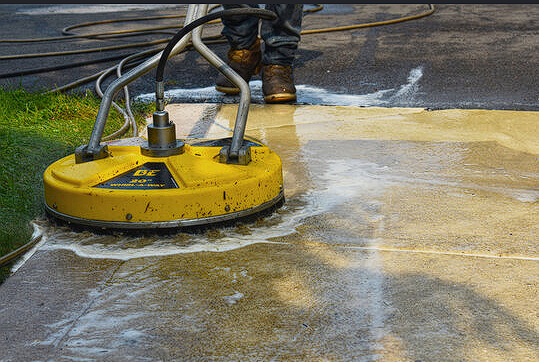 Pressure washing services